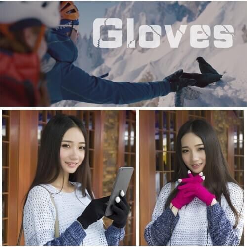 Touch Screen Heated Gloves USB Charging Outdoor Heated Gloves with Independent Heating Chip for Cycling Climbing in stock