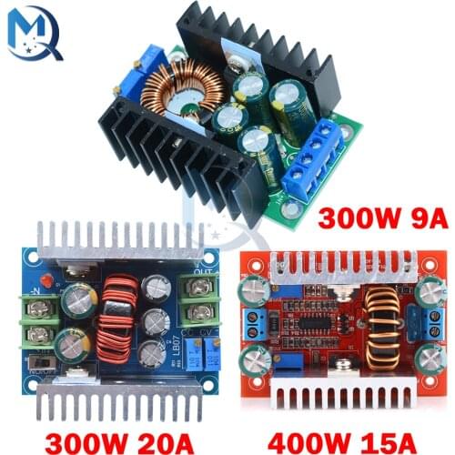 DC 400W 15A Step-up Boost Converter Constant Current Power Supply LED Driver / 300W XL4016 DC-DC Max 9A Step Down Buck Converter