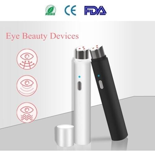 Eye Beauty Devices Microcurrent Instrument Massager Anti Wrinkle Dark Circle Remover Eliminating Eye Care Face Skin Care Tools