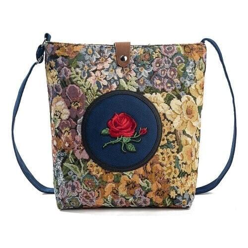 Women Handbag Lady Shoulder Bag Crossbody Messenger Bag Women Messenger Bag Wholesale Price Dropshipping Printed Floral Fashion