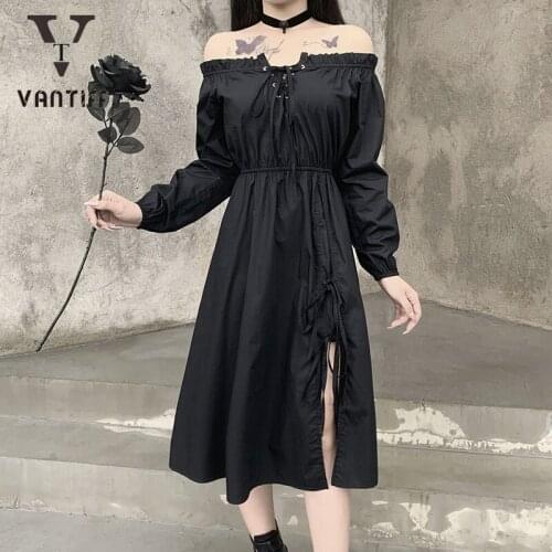 Dark Street Pleating and Chest-wrapped School Girl Dress Sleeveless Zipper Dress Female Design Sense Two Wear Long Slit Skirt