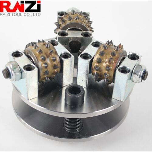 Raizi Customization Bush Hammer Plate Coating Removal for Stone Concrete Terrazzo Litchi Surface Alloy Coating Hammer Plate