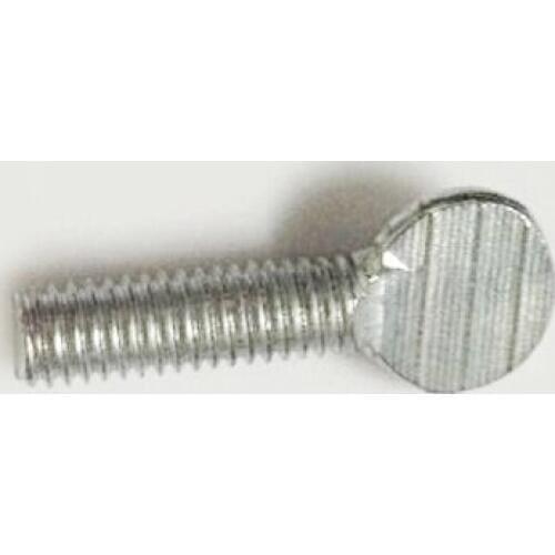 Wkooa Thumb Screw Steel Spade Head M8 Length 20 mm Right Hand Threads Metric