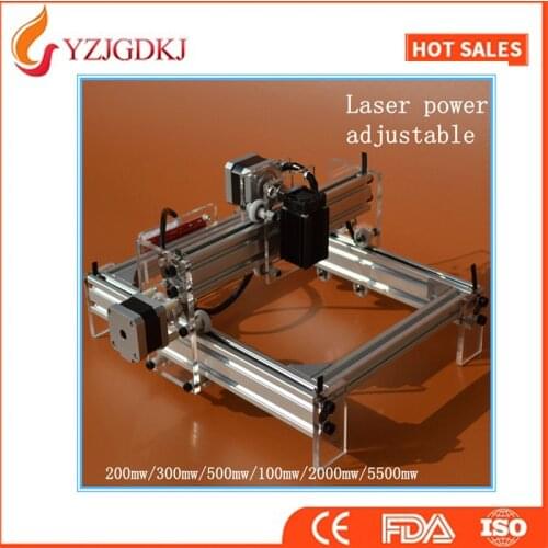 2000mw 2016 new diy laser engraving machine,17*22cm engraving area ,cutting engraving machine,laser marking machine,cnc engraver