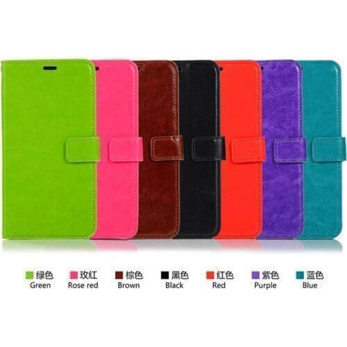 50pcs/lot PU leather Flip Wallet Phone Case For Huawei P20 Lite P30 Pro Nova 3E 4E TPU in inner Case