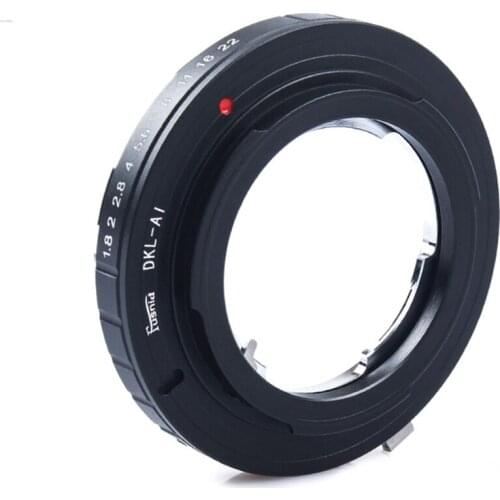 DKL-AI Adapter Ring for Retina Deckel Lens to Nikon AI F Mount D5 D4S D850 D7500 D7200 D7100 D7000 D50 D70s Cameras
