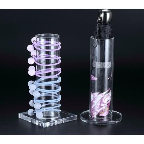 Acrylic Hair accessories display holder hair rope organizer head rope jewellery stands umbrella head rope case rack props