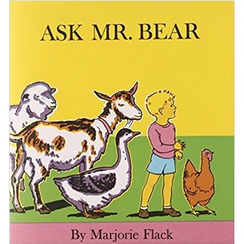 English Books for Children Ask Mr. Bear Childrens English English Drawing Book Primary School Picture Story Educational Book