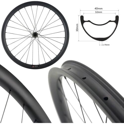 DT 240S Boost Hub 27.5er MTB Carbon Wheel 40mm Width Mountain Bike AM-DH Tubeless Carbon Rim Mountain Wheelset Axle Hubs