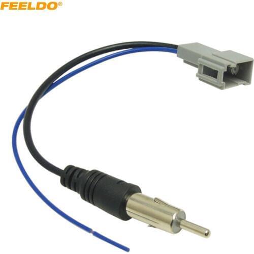 FEELDO 1PC Car Antenna Adapter Motorola male Plug male Plug to female for Honda City Aftermarket Radio Stereo#1562