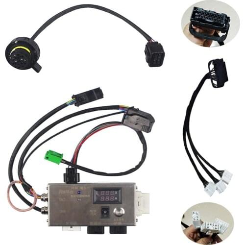 FEM BDC Module Testing Platform for BMW F20 F30 F35 X5 X6 I3 14V 5A dedicated With Gearbox plug BDC engine connect line