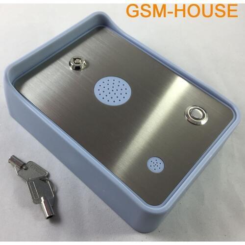 GSM intercom for emergency help gate opener access controller and service help calling DC12V Version