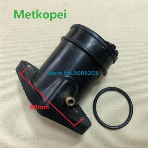Motorcycle YBR125 carburetor interface adapter intake manifold glue for Yamaha 125cc YBR 125 motorbike refit joint accessories