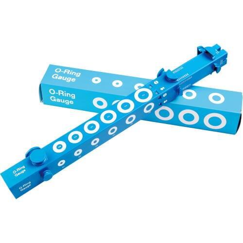 Plastic Blue O-Ring Gauge For AS568 O Ring Measuring Gauge BS1806 AS568 O Ring Gauge Range Imperial Slide Type National O-Ring G