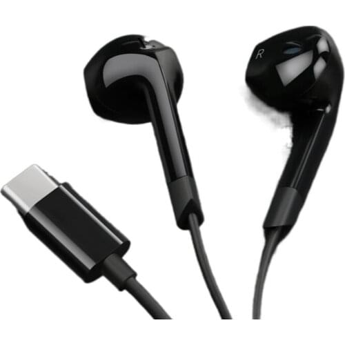 Factory direct Langston V6T new TYPE-C headphones LeTV 2 m 6note3MIX2 universal headphones