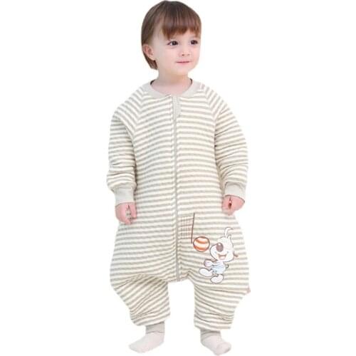 Sleeping Bag Baby Carriage Sack For Newborn Baby Cartoon Pattern Children Bed Play Split Leg Warm Winter Anti Tipi Sleepsacks