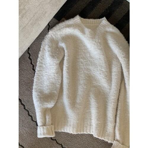New Ladies Fashion 2021 Long Sleeve Sexy Casual Solid Color Half Turtleneck Sweater 0306