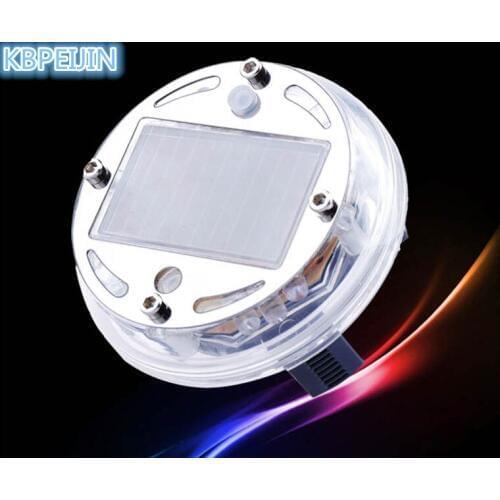 4 Modes 12 LED Waterproof Solar Led Flash Lamp Tyre Light Car Refitting accessories for Toyota corolla rav4 camry prius hilux