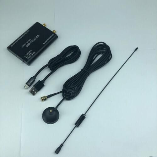 100KHz-1.7GHz Upconverter+1PPM TXCO RTL-SDR Receiver RTL2832U+R820T2 SDR Radio RTL08THFR+ SDR