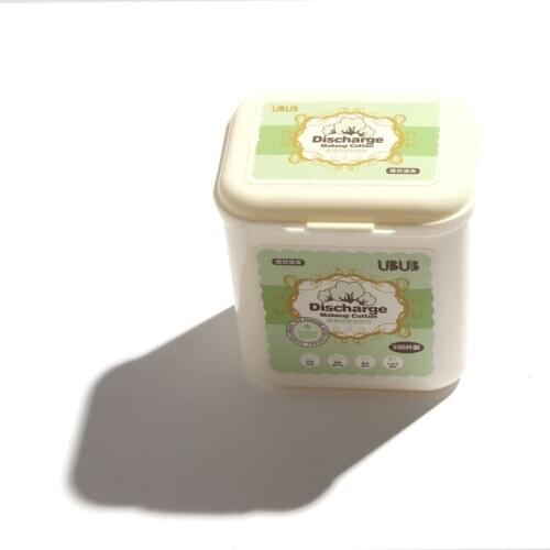 100 Pcs Makeup Remover Cotton Wipe Deep Cleansing Discharge Wipes Nail Art Makeup Remover Tools Brand Ubub