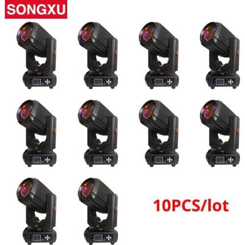260W 9R Beam Lyre Moving Head Light 8+16+24 face prism Rainbow Effect Stage Disco Lights 10pcs/lot/SX-MH260