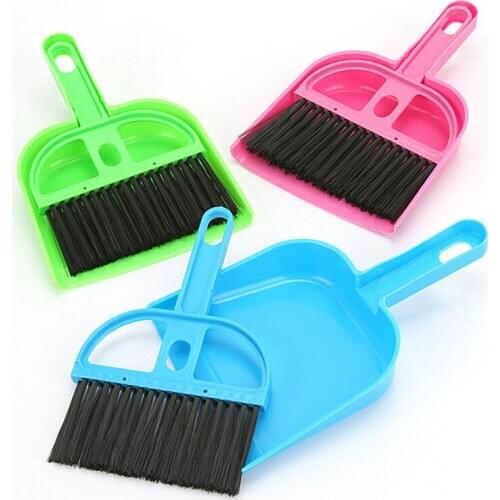 AHUAPET Hamster Waste Brush Dog Brush Dog Beds Cleaning Tool Mini Cleaning Spatula Set Litter Clean Brush Small Pet Accessories