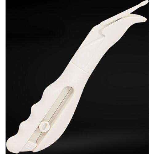 White Scotch Paper Gift Wrap Cutter Tool with built in Ribbon Curler Wrapping MO-186D