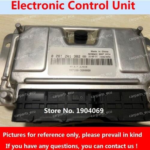 0261201382 MR7180-3600060 JL4G18 M7.9.7 ECU Electronic Control Unit F01R00DD51 F01RB0DD51 B11-3605010UA For GEELY Car