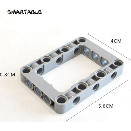 Smartable MOC 5x7 Arm ring / ring beam block brick Toys Compatible 64179 Toy 10pcs/lot