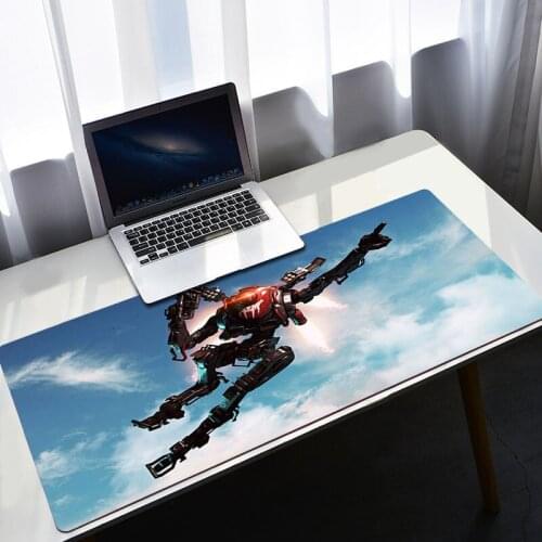 PC Gamer Cabinet Titanfall 2 Mouse Pad Keyboard Gaming Big Computer Table Stitch Cheap Gaming Laptop Non-slip Mat Extended Xxl