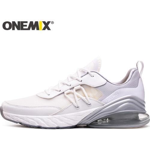 ONEMIX Men Tennis Shoes Luxury Brand 2019 Breathable Air Cushion Damping Unisex Casual Running Sneakers Trainers Jogging Shoes