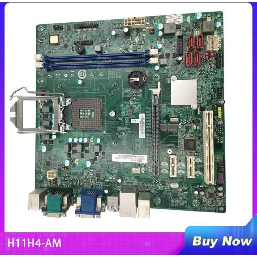 100% Working Desktop Motherboard for H11H4-AM H110 1151 System Board Fully Tested