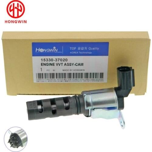 New Engine Variable Timing Solenoid 15330-37020 15330-0T020 VVT Valve Fit Toyota Corolla Matrix Prius CT200h 1.6 1.8 2.0 2.5
