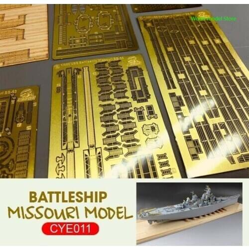 Detail Up Set for Very Fire VF350909 1:350 USS Battleship Missouri Model CYE011