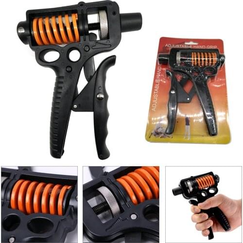 Adjustable Hand Grip Strengthener Gripper Spring Finger Pinch Carpal Expander Rehabilitation Training Portable Fitness Equipment