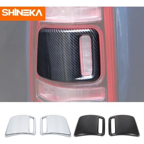 SHINEKA Exterior Accessories For Dodge RAM 1500 Car Rear Tail Light Lamp Decoration Cover Stickers For Dodge RAM 1500 2018-2021