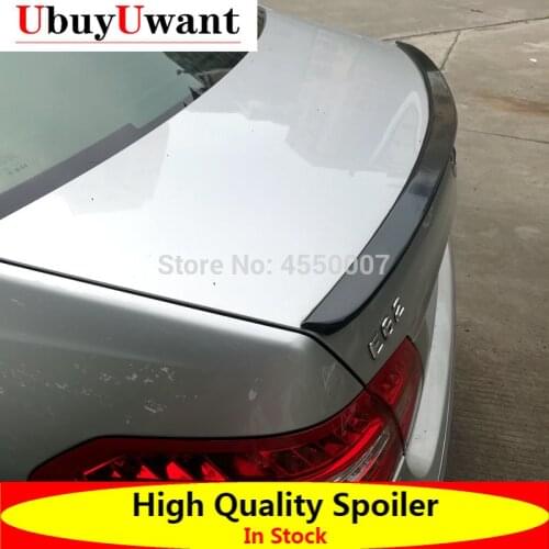 Spoiler For Mercedes W212 2008-2013 High Quality Abs Plastic Car Tail Wing Decoration For Mercedes-benz Mercedes E Class W212