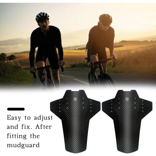 Bike Fenders Ultralight Plastic Bicycle Mudguard MTB Mountain Road Bike Wing for Bicycle Accessories Front+Rear Mud Guard