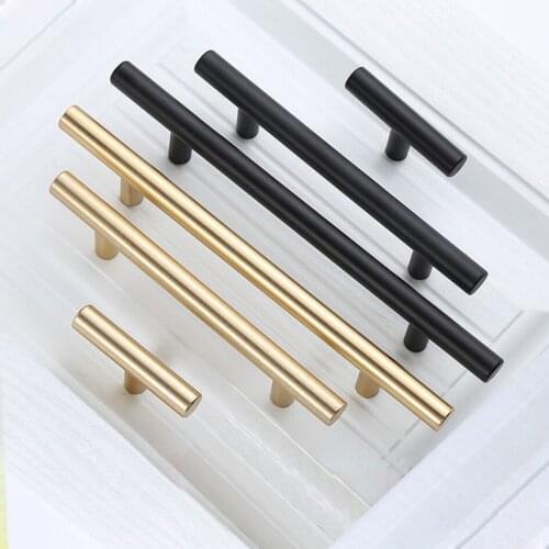 1pc Cabinet Pulls Cupboard Handle Kitchen Door Knob Wardrobe Gold Aluminium Alloy Drawer Knobs Hardware Handles for Furniture