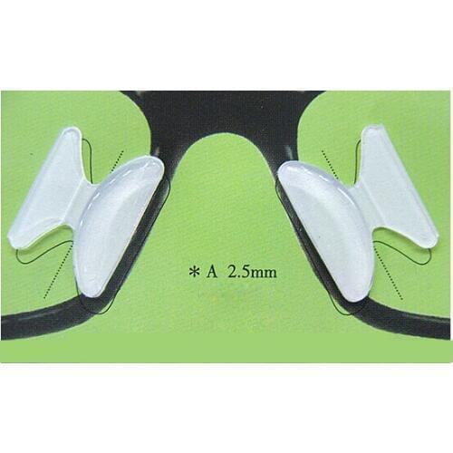 10 pairs of eyeglass silicone anti-slip nose pad