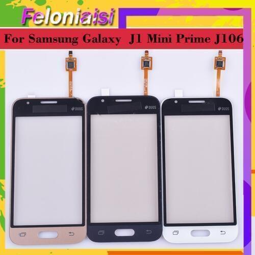 10Pcs/lot For Samsung Galaxy J1 Mini Prime J106 J106H J106F J106M SM-J106F Touch Screen Panel Sensor Digitizer Glass Touchscreen