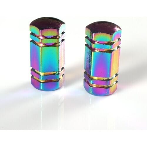 2pcs Tire Valve Cap Tyre Tubeless Wheel Aluminum Theftproof Tire Valve Stems With Dust Caps Wheel Valve Stem Cap Car Accessories