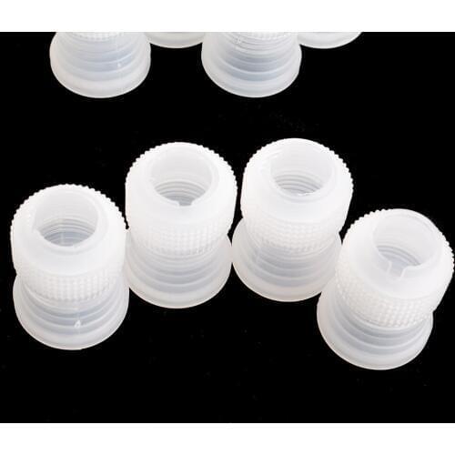 2pcs Small/Large Size Coupler Adaptor Icing Piping Nozzle Bag Cake Flower Pastry Decoration Tool New Arrivals 2017