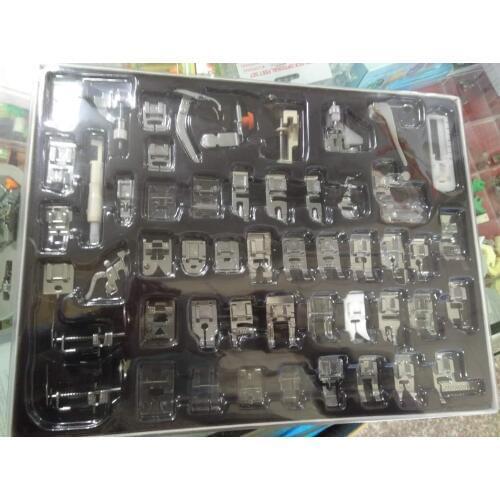 52Pcs Industrial Sewing Machine Presser Foot Set Multifunction Sewing Kit 52 Combination Household Sewing Machine Parts