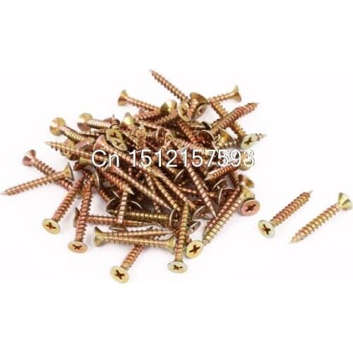 80(+-2%)pcs M3.5 M4x30mm M5x16-40mm Industrial Round Countersunk Phillips Head Self-Tapping Machine Screws 30mm Length