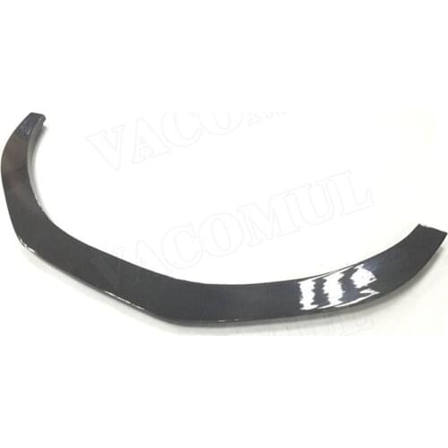 Carbon Fiber Front Bumper Lip spoiler For Audi TT TTS TTRS 2014-2017 BT Style Head Chin Guard Car Styling