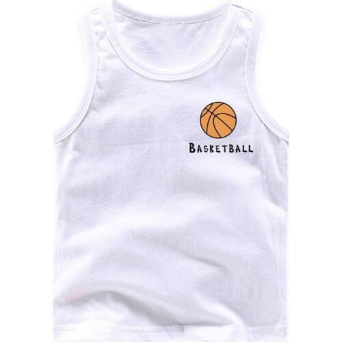 Boys Basketball Sleeveless T-Shirt Kids Sport Vest Children Clothes Activewear Tops Baby Boy Clothes Summer clothing