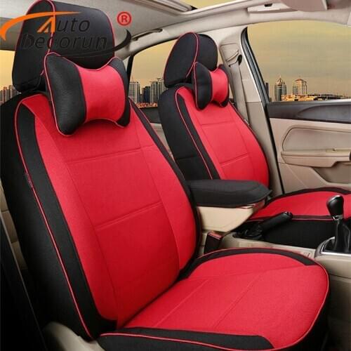 AutoDecorun Car Seat Cover for Mercedes Benz ML350 ml500 ml320 Accessories Cover Seats Set Car Seat Cushion Supports Car Styling