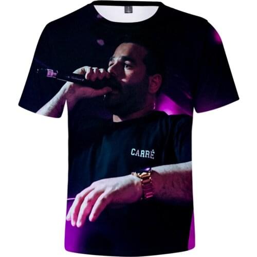 Masked Wolf 3D Print Spring Summer Preppy Men/Women Street Clothes T-shirt Streetwear Kawaii HIP HOP style