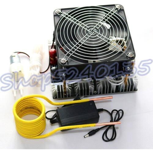 4000W ZVS Induction Heater High frequency Induction Heating PCB Board Melted Metal + Coil +Pump